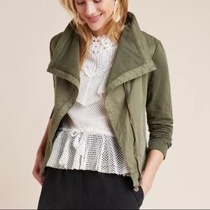 Marrakech Green Faravel Moto Jacket